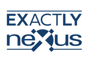 Nexus and Exactly Dual Logo 3 Blue Nexus and Exactly Dual Logo 3 Blue